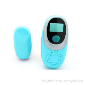 Blue Color LCD Display Doppler Fetal Heart Rate Monitor For